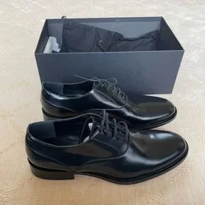 RARE Dries Van Noten Quilted Black Leather Dress Shoes Low Men’s Size 11.5 / 45 Dries Van Noten | Shoes | Dries Van Noten Mens Black Leather  main image 3